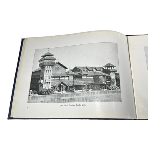 57 - INDIA INTEREST. COLLECTION OF FOUR LATE 19TH/ EARLY 20TH CENTURY PHOTOGRAPHY BOOKS OF CALCUTTA, BOMB... 