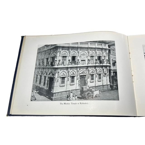 57 - INDIA INTEREST. COLLECTION OF FOUR LATE 19TH/ EARLY 20TH CENTURY PHOTOGRAPHY BOOKS OF CALCUTTA, BOMB... 