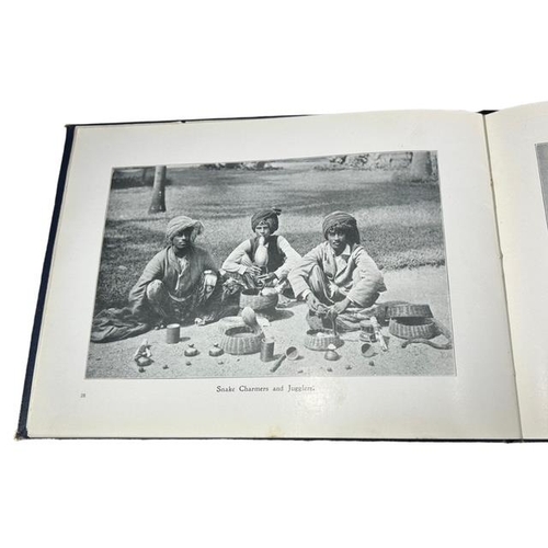 57 - INDIA INTEREST. COLLECTION OF FOUR LATE 19TH/ EARLY 20TH CENTURY PHOTOGRAPHY BOOKS OF CALCUTTA, BOMB... 