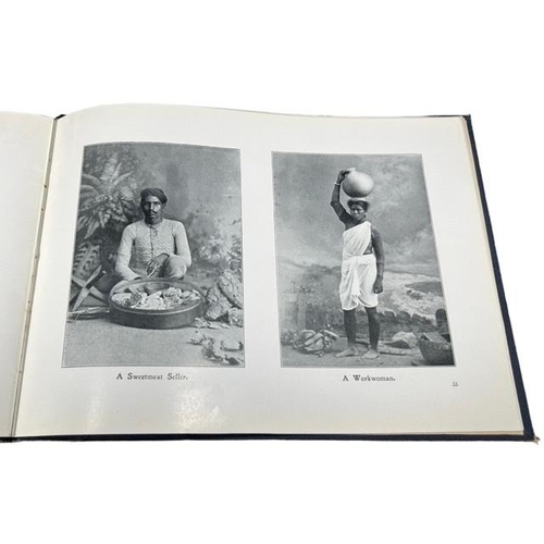 57 - INDIA INTEREST. COLLECTION OF FOUR LATE 19TH/ EARLY 20TH CENTURY PHOTOGRAPHY BOOKS OF CALCUTTA, BOMB... 