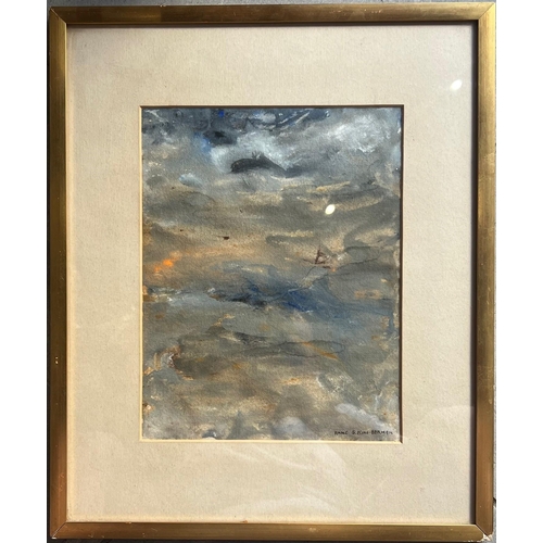 177 - ANNE KING-HARMAN IRISH, 1919 - 1979, WATERCOLOUR
Abstract signed lower right, framed and glazed
(sig... 