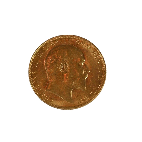 30A - A GEORGE V 22CT GOLD FULL SOVEREIGN, 1907.