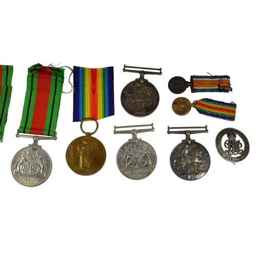 48A - RAF INTEREST, A WWI GREAT WAR FOR CIVILISATION, ALLIED VICTORY MEDAL, R CRAIG, 41376, PRE: ROYAL FLY... 