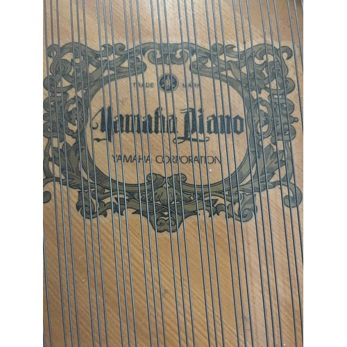 525 - CATALOGUE AMENDMENT: YAMAHA DISKLAVIER GB1/K BABY GRAND PIANO
Black lacquered case, with leather uph... 