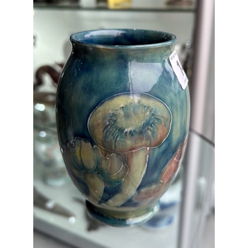 168 - MOORCROFT FOR LIBERTY & CO., A WILLIAM MOORCROFT VASE 
Mushroom decoration, reg no: 420081, signed ‘... 