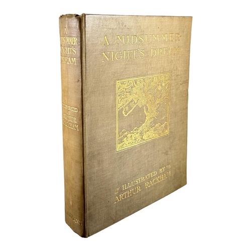 197 - WILLIAM SHAKESPEARE, ILLUSTRATED BY ARTHUR RACKHAM. A MIDSUMMER NIGHT’S DREAM, 4TH EDITION, 1914
Pub... 