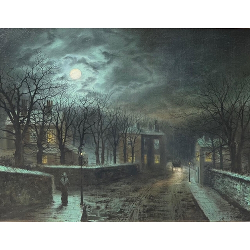 JOHN ATKINSON GRIMSHAW BRITISH 1836 1893 19th century oil on