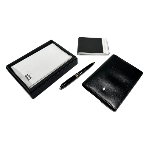 Montblanc clearance leather notebook