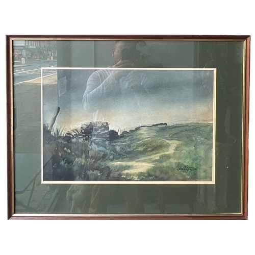 242 - ASHLEY JACKSON, B.1940, WATERCOLOUR
Landscape, signed, dated 86 lower right, inscribed verso, framed... 