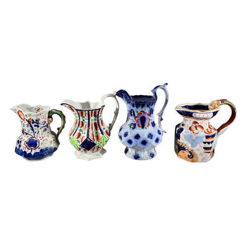 66 - 19TH CENTURY COLLECTION OF TWENTY FOUR JUGS, COMPRISING ALLERTONS AND OTHER UNMARKED GAUDY EXAMPLES
... 