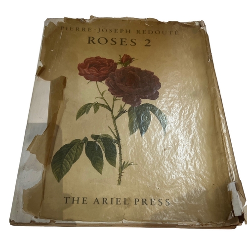 72A - ROSES PIERRE-JOSEPH REDOUTE, INTRODUCED BY EVA MANNERING 
Published by the Ariel Press, Illustrated ... 