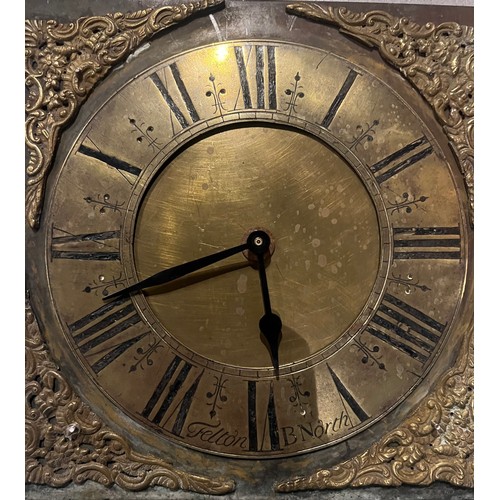 55C - A COLLECTION OF TWELVE 18TH/19TH CENTURY LONGCASE CLOCK 
Dials two signed John Adams Halesowen, Felt... 