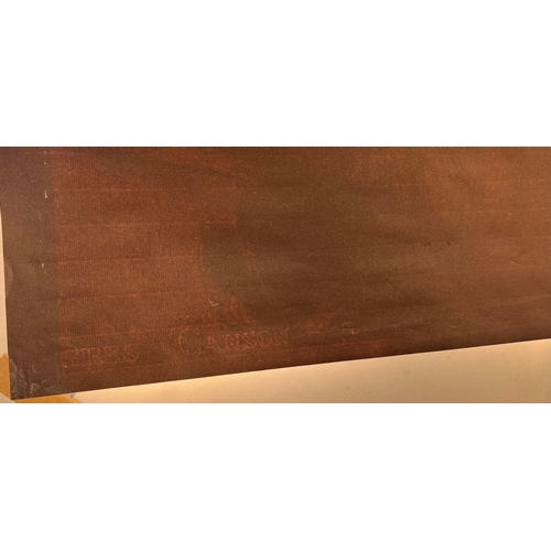 265 - PATRICIA DOUTHWAITE, SCOTTISH, 1939 - 2002, PASTEL ON BROWN PAPER
Untitled, three quarter length por... 