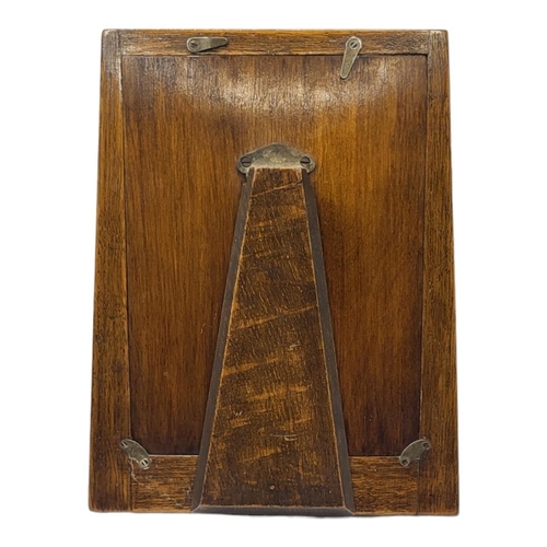 15 - SANDERS & MACKENZIE, AN ART DECO SILVER FRONTED PICTURE FRAME, HALLMARKED BIRMINGHAM, 1926
Trapezoid... 