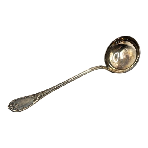 17 - CHRISTOFLE, FRANCE. COLLECTION OF 20TH CENTURY SILVER PLATED MARLY PATTERN FLATWARE, NINETY-TWO PIEC... 