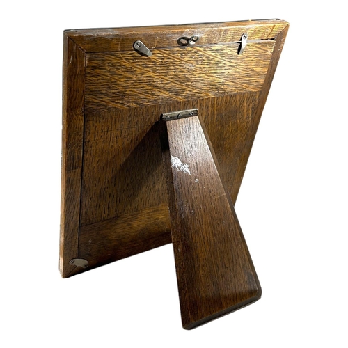 5 - A&J ZIMMERMAN LTD, LARGE EARLY 20TH CENTURY SILVER FRONTED PICTURE FRAME, HALLMARKED BIRMINGHAM, 191... 