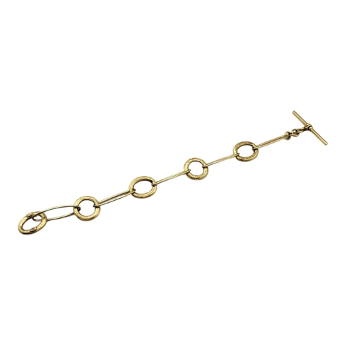 129 - ROBERTO CELIN, A 1970’S ITALIAN 18CT GOLD DESIGNER BRACELET, HALLMARKED FOR VICENZA PROVENCE
Having ... 