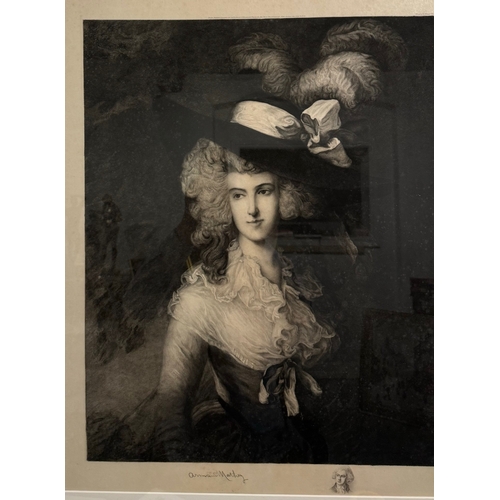 211 - AFTER THOMAS GAINSBOROUGH, A COLLECTION OF FOUR MEZZOTINT ENGRAVINGS
To include After Thomas portrai... 