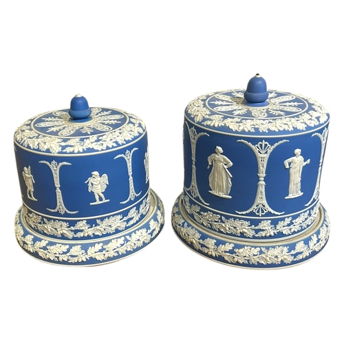 146A - WEDGWOOD, A COLLECTION OF SIX 19TH CENTURY VICTORIAN JASPERWARE JARDINIÈRES
Together with two large ... 