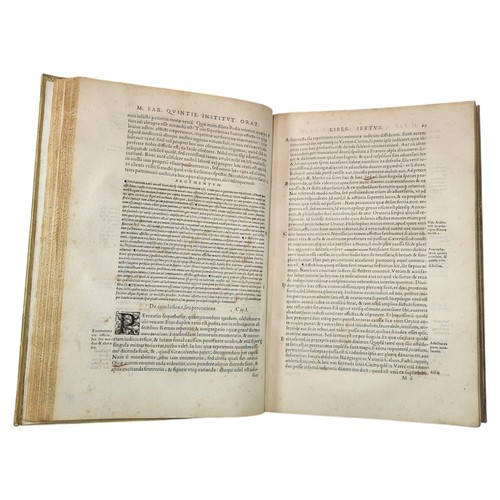 2 - QUINTILIANUS (Marcus Fabius)
De institutione oratoria libri XII ... argumentisque doctissimi viri Pe... 