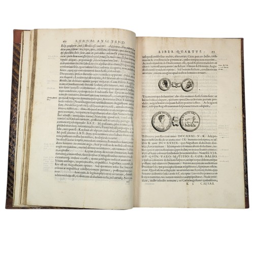 4 - WELSER. Marcus (1558-1614). 
Rerum Augusta Nar. Vindelicar(um) libri octo. 
Venice, (Aldlus Manutius... 