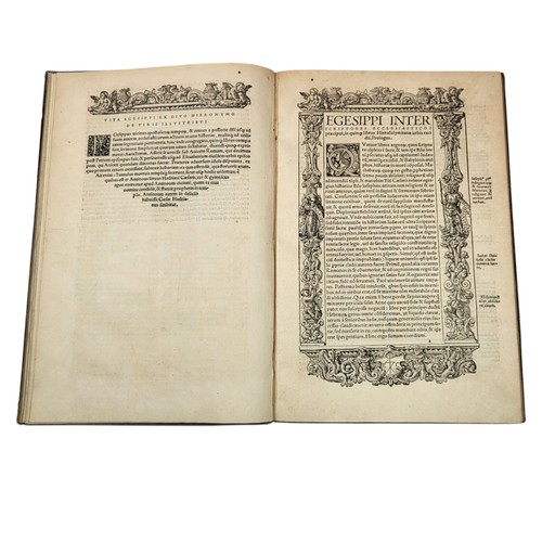 13 - Hegesippus, (Flavius, Josephus)
Egesippi historiographi inter scriptores ecclesiasticos vetustissimi... 