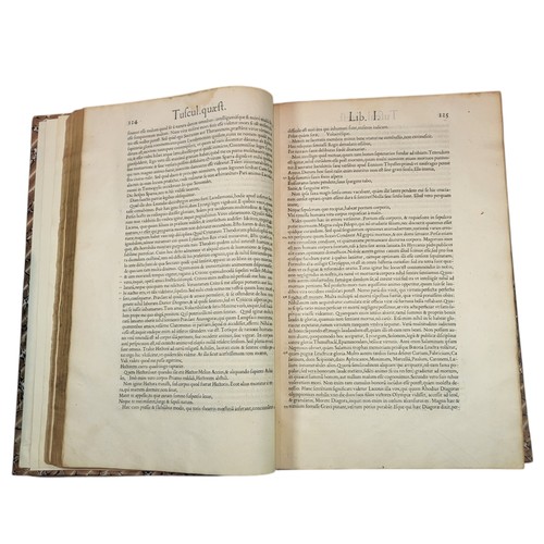 14 - Cicero, Marcus Tullius. 
Opera. Ex Petri Victorii Codicibus maxima ex parte descripta Rhetorica; .Ep... 