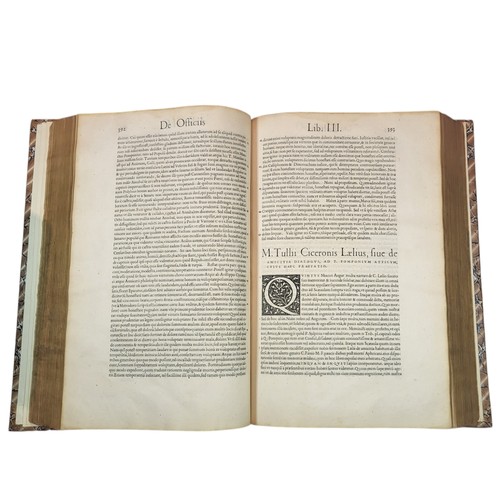 14 - Cicero, Marcus Tullius. 
Opera. Ex Petri Victorii Codicibus maxima ex parte descripta Rhetorica; .Ep... 