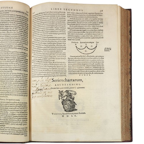 15 - Joannes Philoponus
Commentaria super libros priorum resolutiorum Aristotelis. Venice: G. Scoto, 1560... 