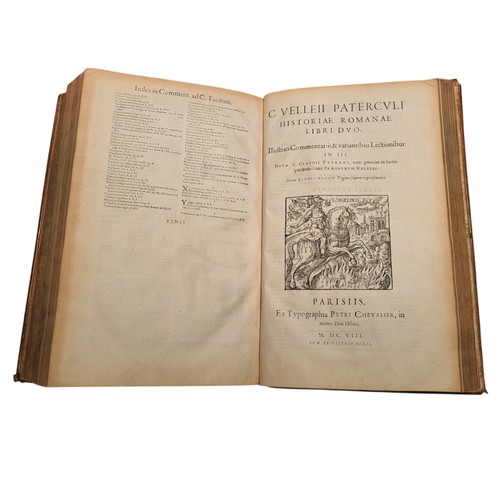 24 - Tacitus, Cajus Cornelius; Velleius Paterculus
C. Cornelii Tactiti et C. Velleii Paterculi Scripta Qu... 