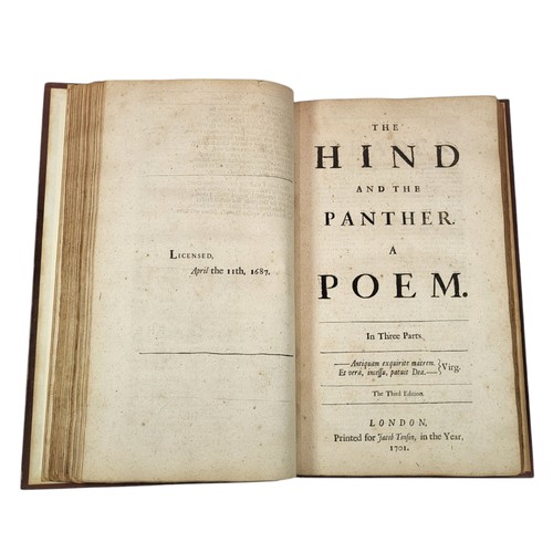 27 - John Dryden.
Poems On Various Occasions And Translations From Several Authors. Now First Published i... 