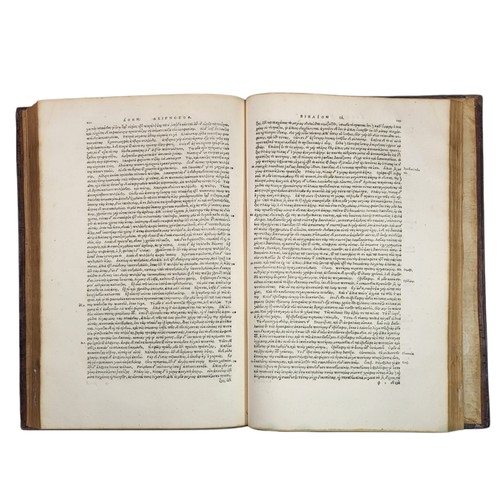 33 - Athenaeus Naucratites; Bedrott, Jakob. 
Athenaiou Deipnosophiston Biblia Pentekaideka. Athenaei Dipn... 