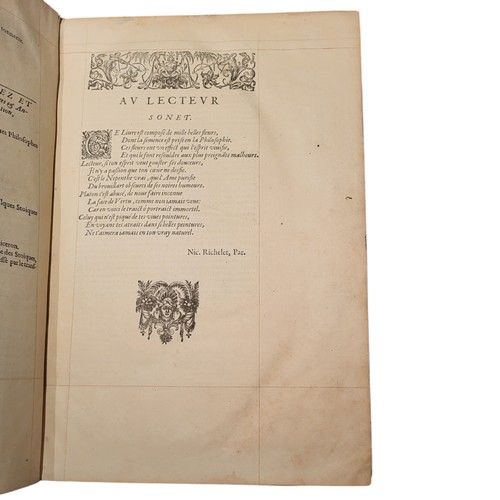 34 - Seneca (ca. 4 BC - 65 AD). The moral and mixed works of Senecque, translated from Latin into Françoi... 