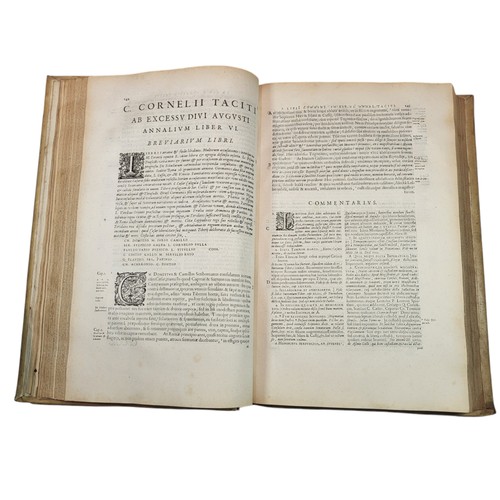 36 - Tacitus, Cornelius ; Justius Lipsius. [Velleius Paterculus]
C. Cornelii Taciti Opera quae exstant, a... 