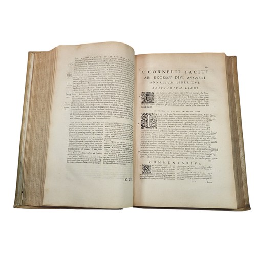 36 - Tacitus, Cornelius ; Justius Lipsius. [Velleius Paterculus]
C. Cornelii Taciti Opera quae exstant, a... 