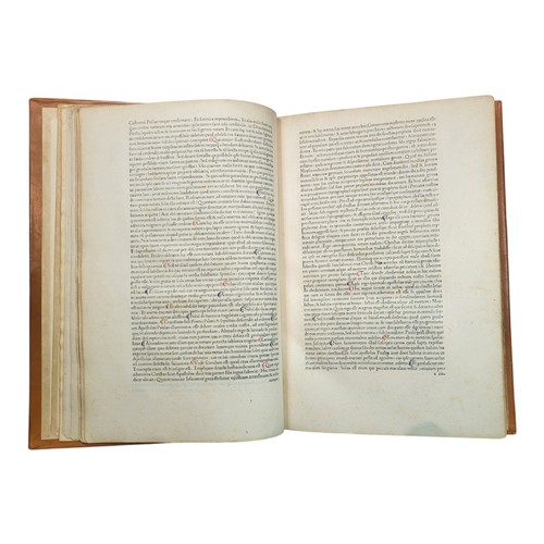 40 - HIERONYMUS, Eusebius (Saint, 345?-420).
Epistolae. With the tables of Theodorus v 1480 Lelius. Parma... 