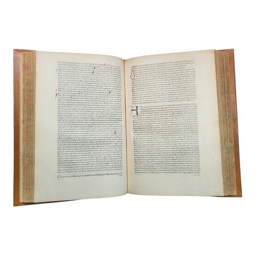 40 - HIERONYMUS, Eusebius (Saint, 345?-420).
Epistolae. With the tables of Theodorus v 1480 Lelius. Parma... 