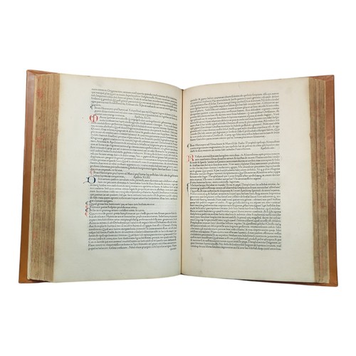 40 - HIERONYMUS, Eusebius (Saint, 345?-420).
Epistolae. With the tables of Theodorus v 1480 Lelius. Parma... 