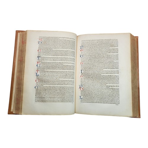 40 - HIERONYMUS, Eusebius (Saint, 345?-420).
Epistolae. With the tables of Theodorus v 1480 Lelius. Parma... 