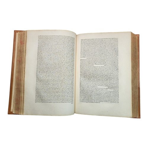 40 - HIERONYMUS, Eusebius (Saint, 345?-420).
Epistolae. With the tables of Theodorus v 1480 Lelius. Parma... 