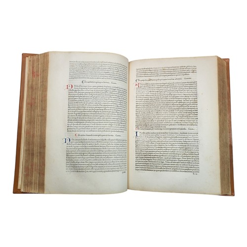 40 - HIERONYMUS, Eusebius (Saint, 345?-420).
Epistolae. With the tables of Theodorus v 1480 Lelius. Parma... 