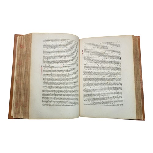 40 - HIERONYMUS, Eusebius (Saint, 345?-420).
Epistolae. With the tables of Theodorus v 1480 Lelius. Parma... 