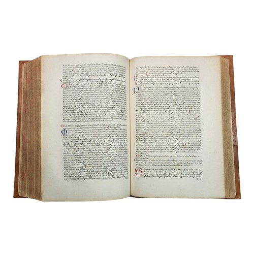 40 - HIERONYMUS, Eusebius (Saint, 345?-420).
Epistolae. With the tables of Theodorus v 1480 Lelius. Parma... 