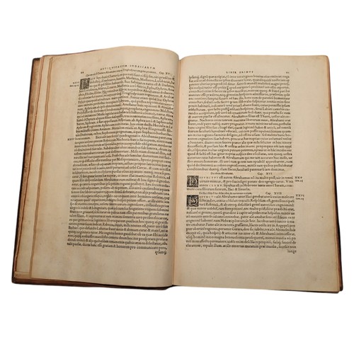 42 - Flavius Josephus
Flavii Josephi Antiquitatum Judaicarum libri XX
Basileae: Published by Froben, 1554... 