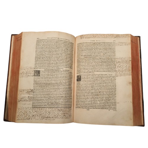 42 - Flavius Josephus
Flavii Josephi Antiquitatum Judaicarum libri XX
Basileae: Published by Froben, 1554... 