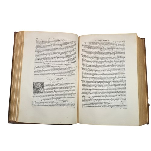 47 - PLINIUS SECUNDUS, Gaius. 
(Historia naturalis) ... historia mundi libri
XXXVIl. denuo ad vetustos co... 