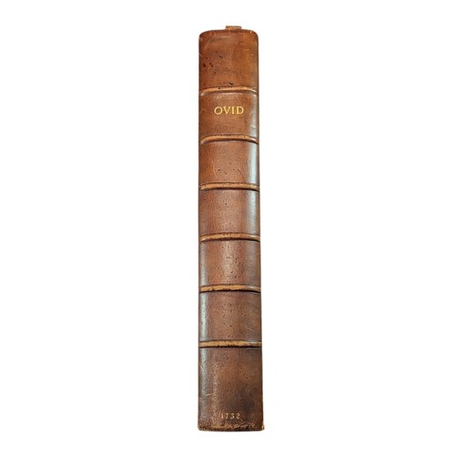 49 - Ovid.
Ovid's Metamorphoses, in Latin and English. 
Amsterdam: for Wetsteins and Smith, 1732.
[13], 2... 