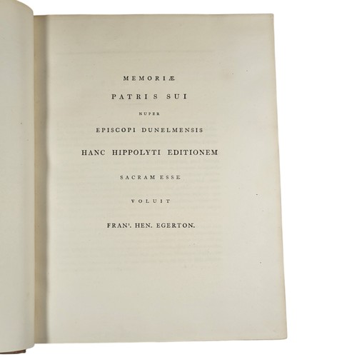 58 - Euripides
(Euripidou Hippolytos stephanephoros] cum scholiis,
versione Latinâ, variis lectionibus, V... 