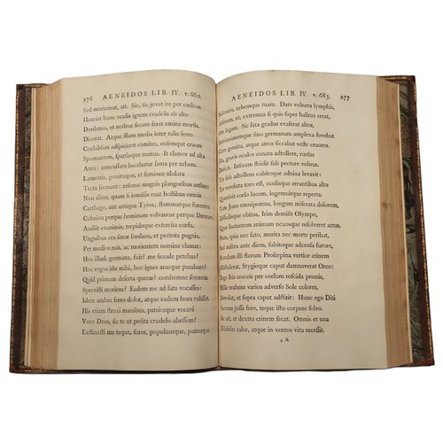 60 - Virgil
Publii Virgilii Maronis Bucolica, Georgica, et Aeneis. Ex editione Petri Burmanni.
Glasgow: A... 