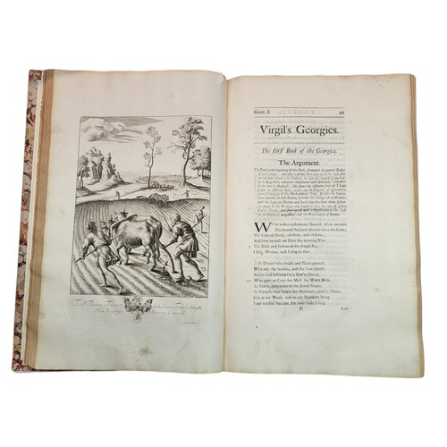 62 - Virgil. 
The Works ... containing His Pastorals, Georgics, and Ænis, translated by Dryden. 
London: ... 